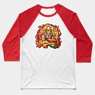 Romanov's Fire Baseball T-Shirt